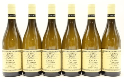 (6) 2022 Louis Jadot Vaillons, Chablis Premier Cru