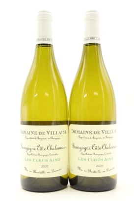 (2) 2020 Domaine A. & P. De Villaine Bourgogne Cote Chalonnaise Les Clous Aime Blanc, Burgundy