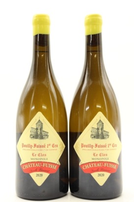 (2) 2020 Chateau-Fuisse Le Clos, Pouilly-Fuisse Premier Cru [WE93]