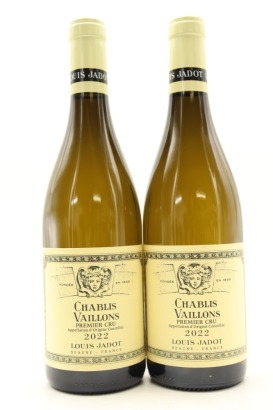 (2) 2022 Louis Jadot Vaillons, Chablis Premier Cru