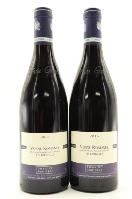 (2) 2016 Domaine Anne Gros Vosne-Romanee Les Barreaux, Cote de Nuits [JR16.5]