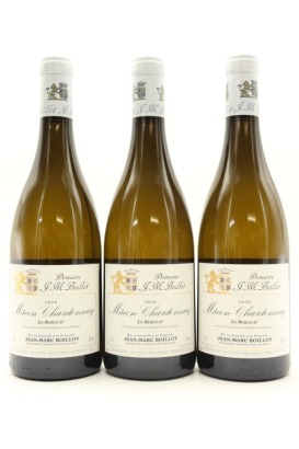 (3) 2020 Domaine Jean-Marc Boillot Macon Chardonnay Le Berceau, Maconnais
