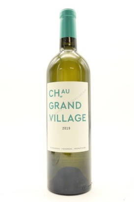 (1) 2019 Chateau Grand Village Blanc, Bordeaux [JR16.5]