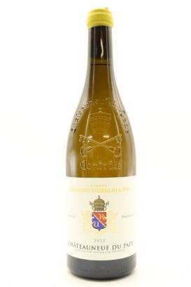 (1) 2022 Domaine Raymond Usseglio & Fils Chateauneuf-du-Pape Pure Clairette, Rhone [RP95]