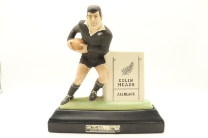 (1) Jim Beam Decanter Colin Meads Kentucky Straight Bourbon Whiskey 100 months old, 80 Proof, 750ml