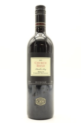 (1) 2005 Church Road Merlot Cabernet Sauvignon, Hawke's Bay