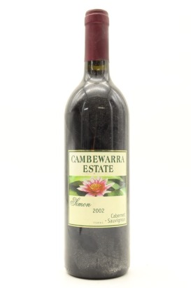 (1) 2002 Cambewarra Estate 'Simon' Cabernet Sauvignon, New South Wales