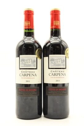 (2) 2011 Chateau Carpena, Cotes de Bourg