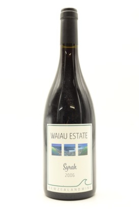 (1) 2006 Waiau Estate Syrah, New Zealand