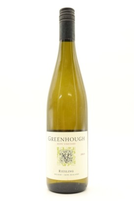 (1) 2012 Greenhough Hope Vineyard Riesling, Nelson