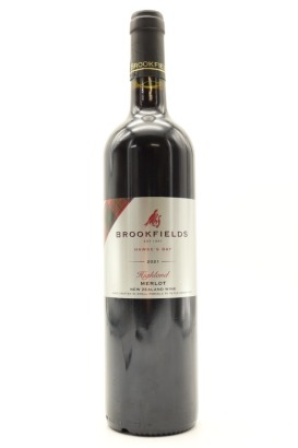(1) 2021 Brookfields Highland Merlot, Hawke's Bay