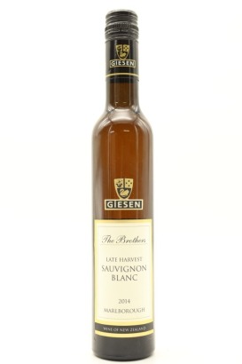 (1) 2014 Giesen The Brothers Late Harvest Sauvignon Blanc, Marlborough, 375ml