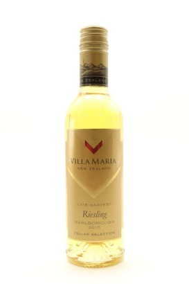 (1) 2015 Villa Maria Cellar Selection Late Harvest Riesling, Marlborough, 375ml [BC95]