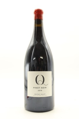 (1) 2016 Q Pinot Noir, Waitaki Valley, 1500ml