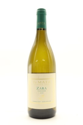 (1) 2018 Te Mata Estate Zara Viognier, Hawke's Bay