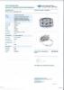 Platinum White Gold Two Row Diamond Ring - 2