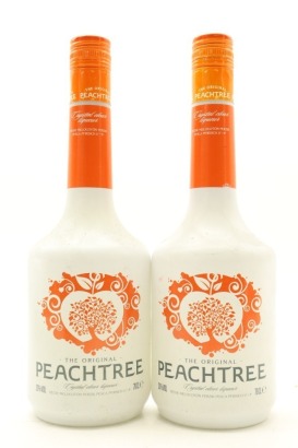 (2) De Kuyper Peachtree Liqueur, USA, 20% ABV, 700ml