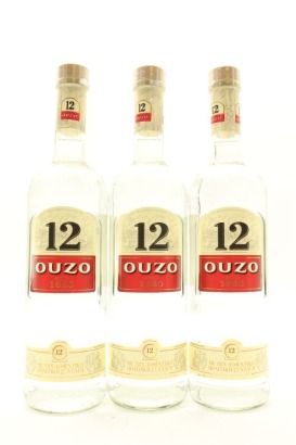 (3) Kaloyiannis Ouzo 12, Greece, 38% ABV, 700ml