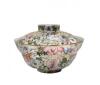 A Chinese Qing Dynasty Guangxu Period Famille Rose Lidded Bowl (Da Qing Guangxu Nian Zhi Mark)