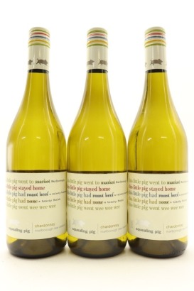 (3) 2020 Squealing Pig Chardonnay, Marlborough