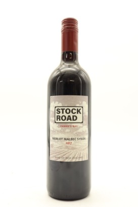 (1) 2017 Stock Road Merlot Malbec Syrah, Hawke's Bay
