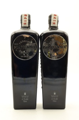 (2) Scapegrace - Rogue Society Premium Small Batch Dry Gin, New Zealand, 42.2% ABV, 700ml