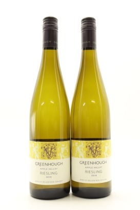 (2) 2018 Greenhough Apple Valley Riesling, Nelson