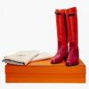 Herm&egrave;s Bicolor&egrave; Jumping Boots
