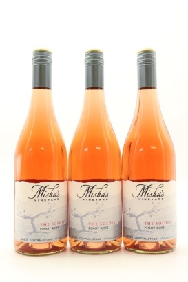 (3) 2023 Misha's Vineyard The Soloist Pinot Rose, Central Otago