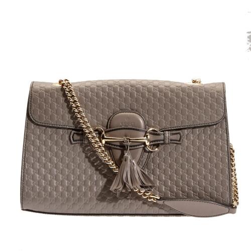Gucci Emily Guccissima Shoulder Bag