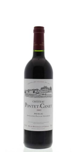 (6) 2003 Chateau Pontet Canet, Pauillac 