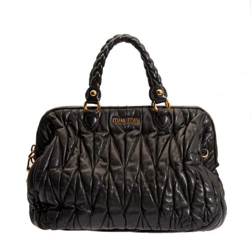 Miu Miu Matelasse Shoulder Bag