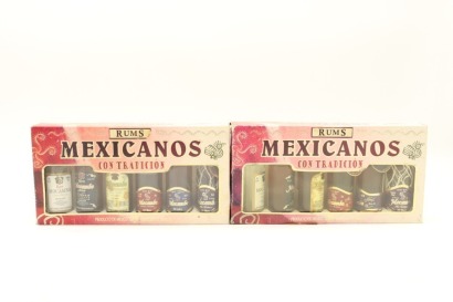 (2) Estuche Mexicanos con Tradicion 6 Licores, 50ml