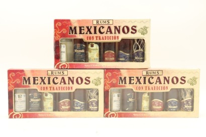 (3) Estuche Mexicanos con Tradicion 6 Licores, 50ml
