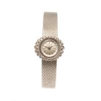 Zenith 18ct White Gold Diamond Wristwatch