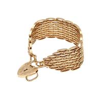 9ct Vintage Gate Bracelet