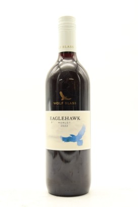 (1) 2021 Wolf Blass Eaglehawk Merlot, South Australia