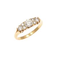 18ct London Bridge Diamond Ring