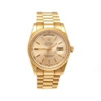 18ct Rolex Day-Date Wristwatch