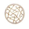 9ct Diamond Circle Pendant