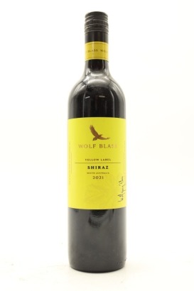 (1) 2021 Wolf Blass Yellow Label Shiraz, South Australia