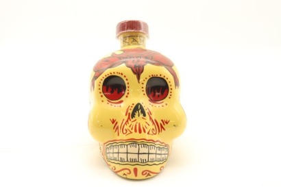 (1) KAH Reposado Tequila Skull, 55% ABV, 750ml