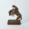 AFTER FREDERIC REMINGTON Bronze Bronco Sculpture