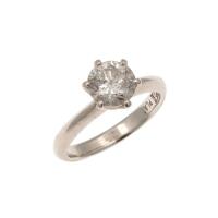 Platinum 1.50ct Diamond Solitaire Ring