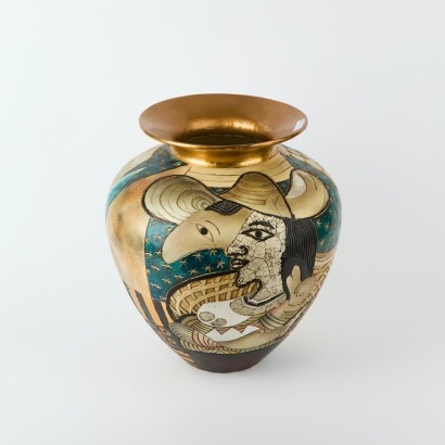 An Alexander Kaliano Floor Vase A/F