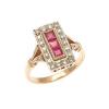 9ct Ruby and Diamond Ring&nbsp;