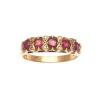9ct Ruby and Diamond Ring