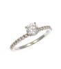 14ct White Gold Diamond Ring