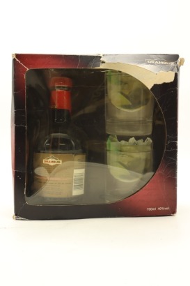 (1) Drambuie Drambuie Gift Pack & 2 Glasses, 40% ABV, 700ml