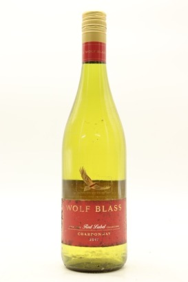 (1) 2017 Wolf Blass Red Label Chardonnay, South Australia